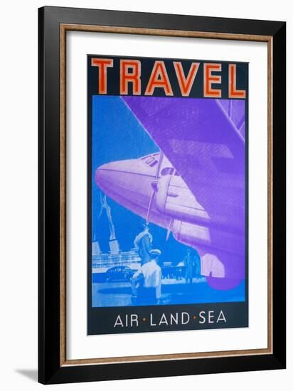 Travel: Air, Land Sea-David Studwell-Framed Giclee Print