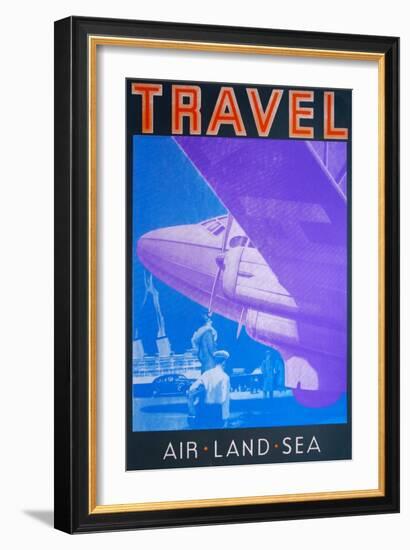 Travel: Air, Land Sea-David Studwell-Framed Giclee Print