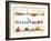 Travel And Tourism Locations-Marish-Framed Art Print