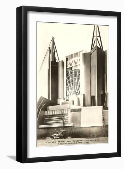 Travel and Transportation Building, Chicago World's Fair-null-Framed Art Print