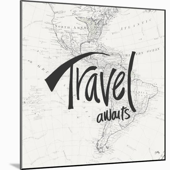 Travel Awaits-Elizabeth Medley-Mounted Art Print