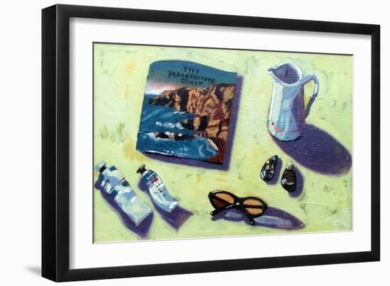 Travel Brochure-Sara Hayward-Framed Giclee Print