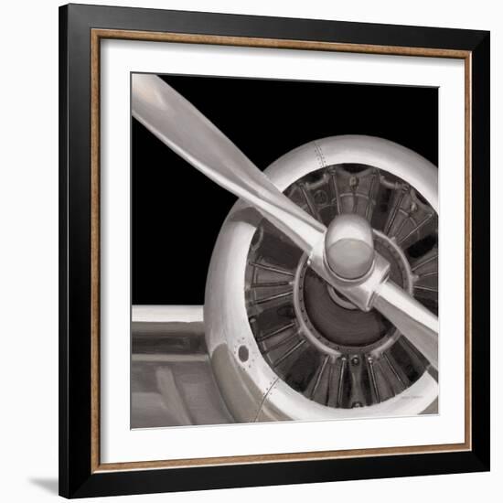 Travel by Air Dark III-Marco Fabiano-Framed Art Print