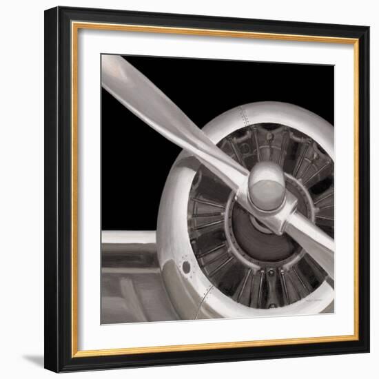 Travel by Air Dark III-Marco Fabiano-Framed Art Print