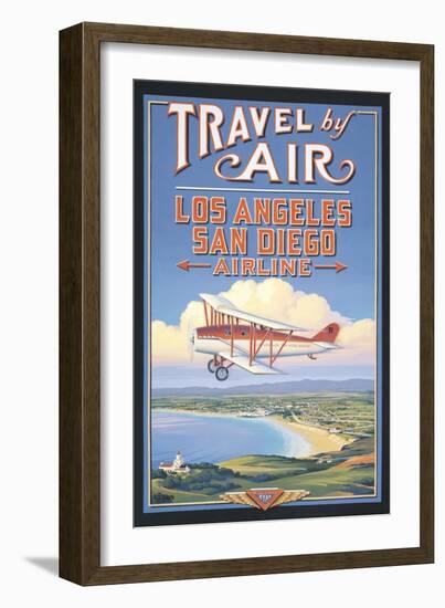 Travel by Air-Kerne Erickson-Framed Art Print