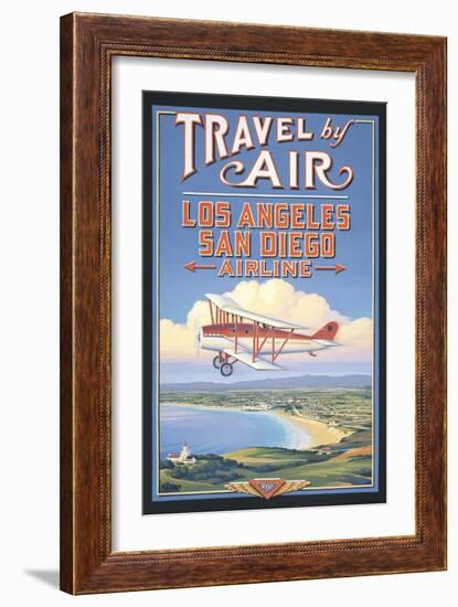 Travel by Air-Kerne Erickson-Framed Art Print