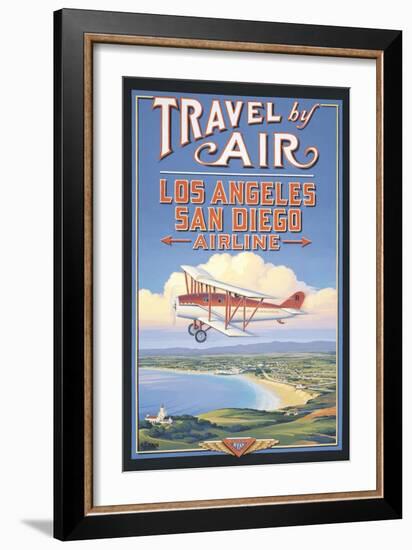 Travel by Air-Kerne Erickson-Framed Art Print