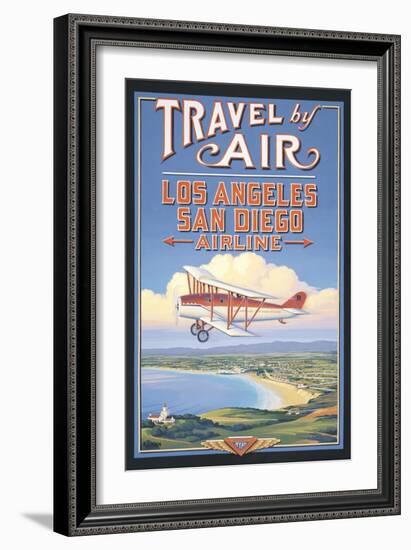 Travel by Air-Kerne Erickson-Framed Art Print