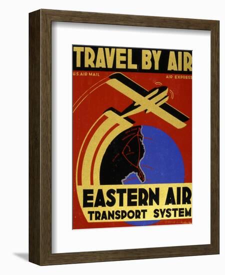 Travel By Air-null-Framed Art Print