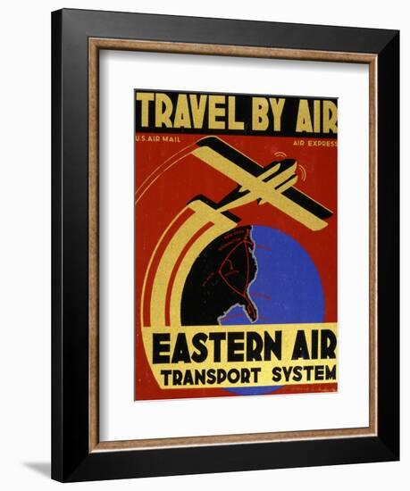 Travel By Air-null-Framed Art Print