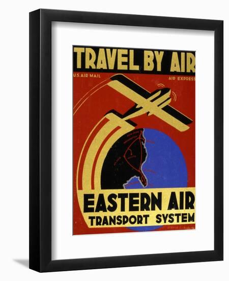 Travel By Air-null-Framed Art Print