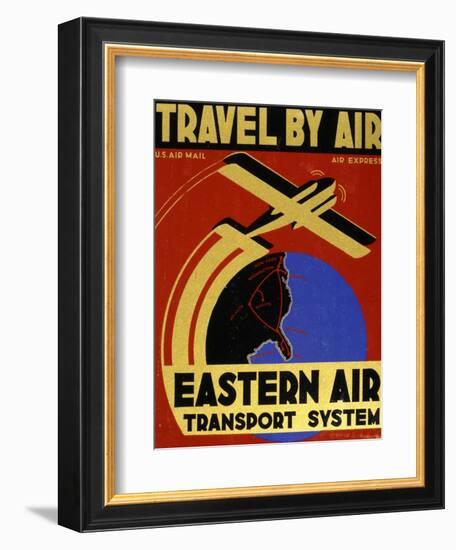 Travel By Air-null-Framed Art Print