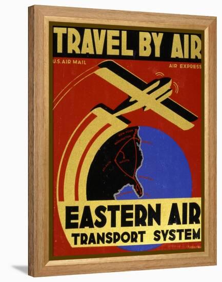 Travel By Air-null-Framed Stretched Canvas