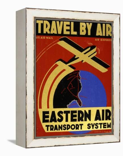 Travel By Air-null-Framed Stretched Canvas