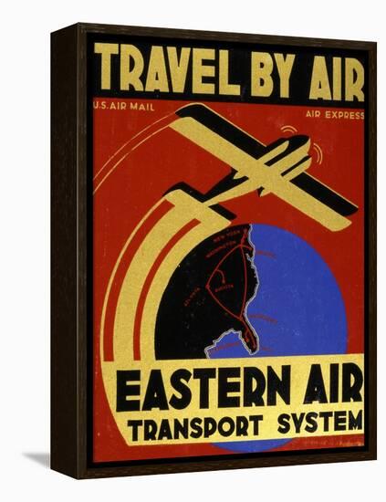 Travel By Air-null-Framed Stretched Canvas