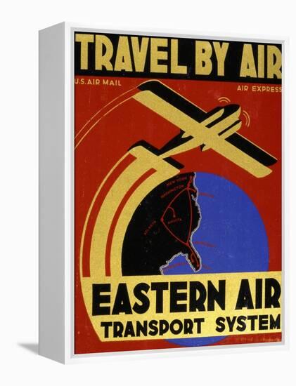 Travel By Air-null-Framed Stretched Canvas