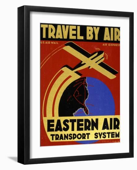 Travel By Air-null-Framed Art Print