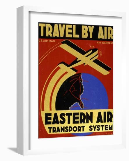 Travel By Air-null-Framed Art Print