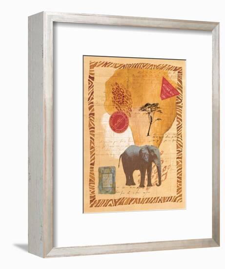 Travel Elephant-Fernando Leal-Framed Art Print