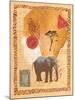 Travel Elephant-Fernando Leal-Mounted Art Print