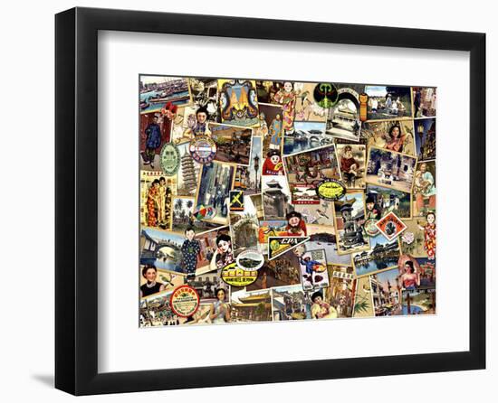 Travel Exotic Asia-Kate Ward Thacker-Framed Giclee Print