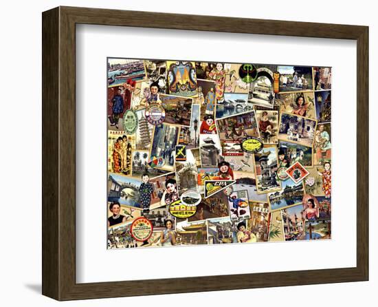 Travel Exotic Asia-Kate Ward Thacker-Framed Giclee Print