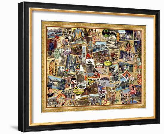 Travel Exotic Asia-Kate Ward Thacker-Framed Giclee Print