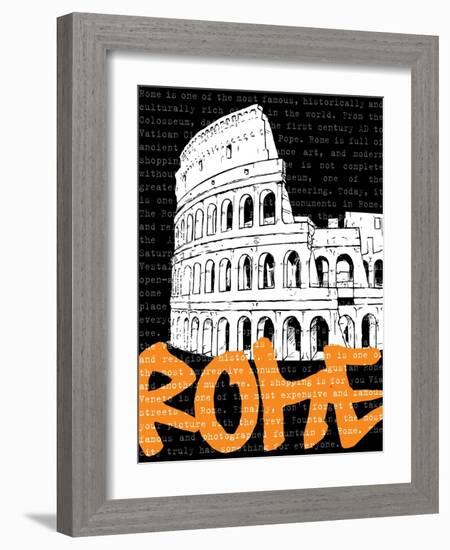 Travel Graffiti IV-N. Harbick-Framed Art Print