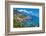 Travel in Italy Series - View of Beautiful Amalfi-Maugli-l-Framed Photographic Print