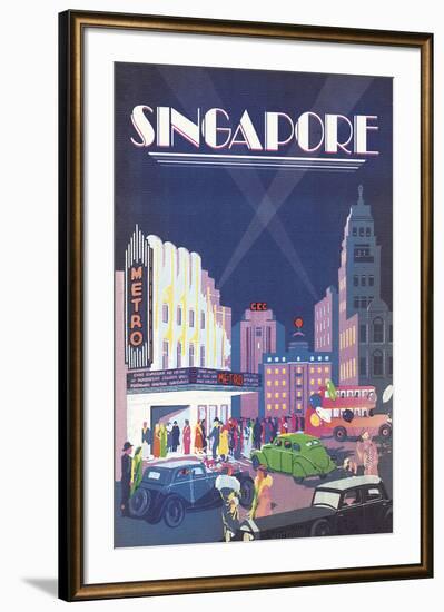 Travel in Style V-The Vintage Collection -Framed Giclee Print