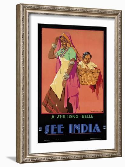 Travel India-null-Framed Giclee Print