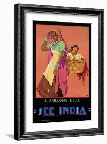 Travel India-null-Framed Giclee Print