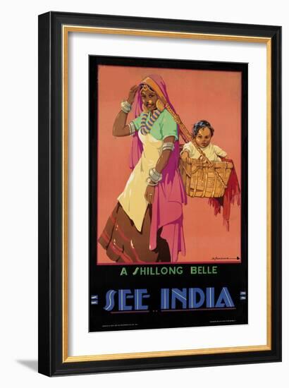 Travel India-null-Framed Giclee Print