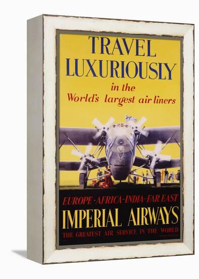 Travel Luxuriously Poster-V.l. Danvers-Framed Premier Image Canvas