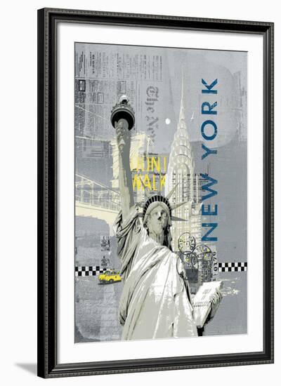 Travel Mono I-Ken Hurd-Framed Giclee Print