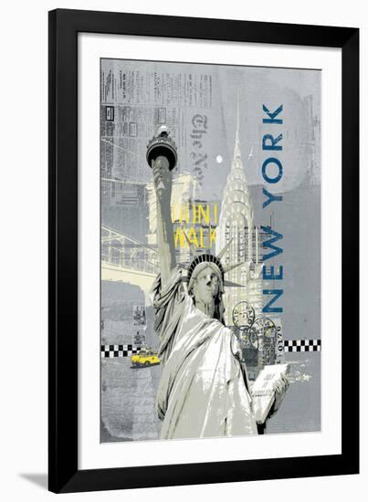 Travel Mono I-Ken Hurd-Framed Giclee Print