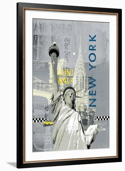 Travel Mono I-Ken Hurd-Framed Giclee Print