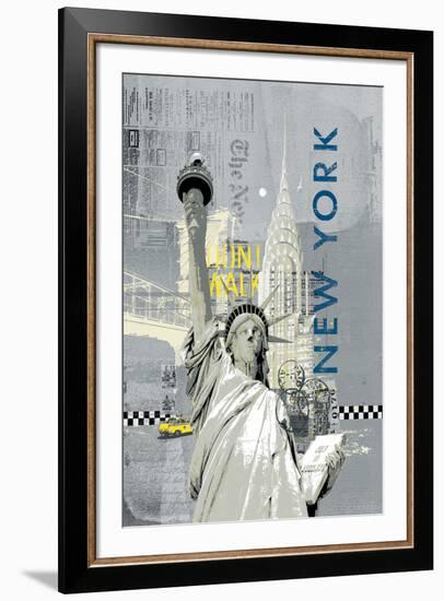 Travel Mono I-Ken Hurd-Framed Giclee Print