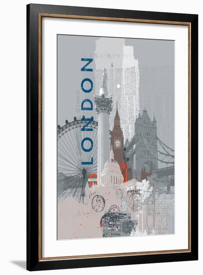 Travel Mono II-Ken Hurd-Framed Art Print