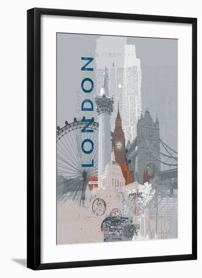 Travel Mono II-Ken Hurd-Framed Art Print