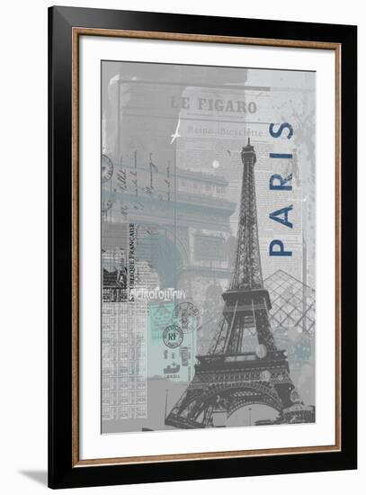 Travel Mono III-Ken Hurd-Framed Giclee Print