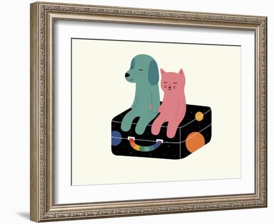 Travel More-Andy Westface-Framed Giclee Print