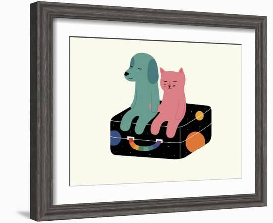 Travel More-Andy Westface-Framed Giclee Print