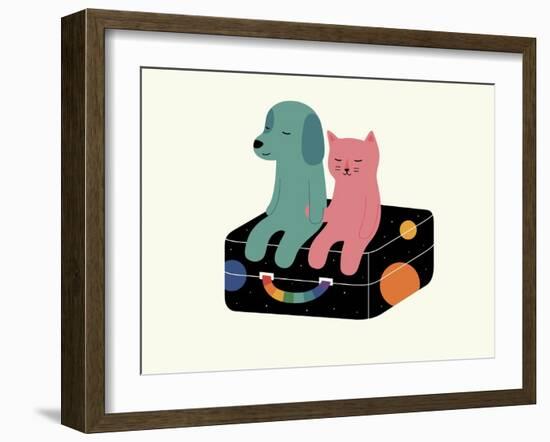 Travel More-Andy Westface-Framed Giclee Print