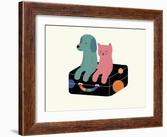 Travel More-Andy Westface-Framed Giclee Print