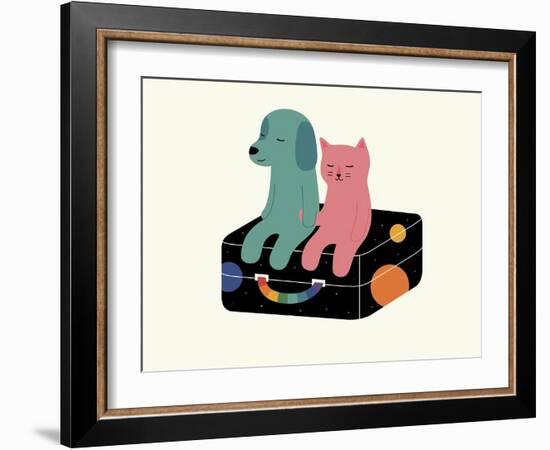 Travel More-Andy Westface-Framed Giclee Print