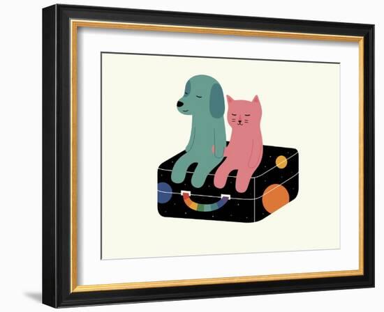 Travel More-Andy Westface-Framed Giclee Print