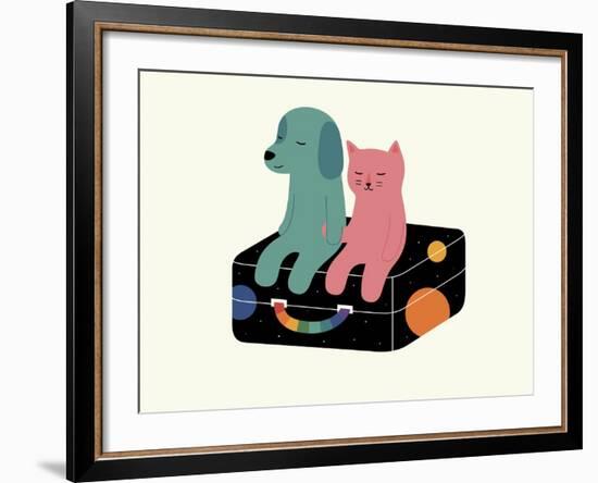 Travel More-Andy Westface-Framed Giclee Print