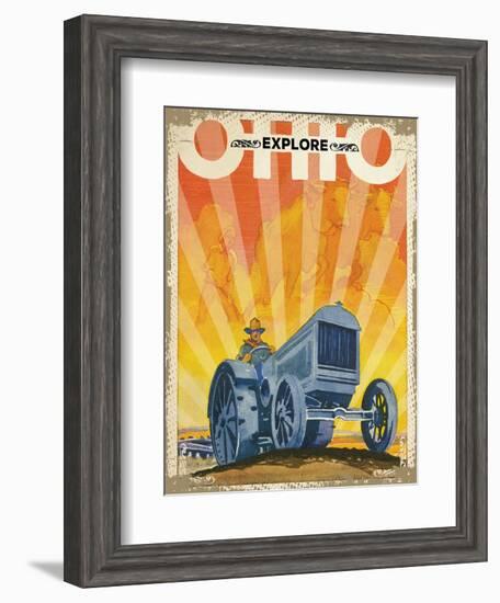 Travel Ohio-null-Framed Giclee Print