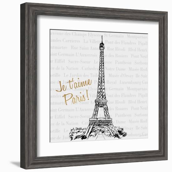 Travel Pack II-Nicholas Biscardi-Framed Art Print